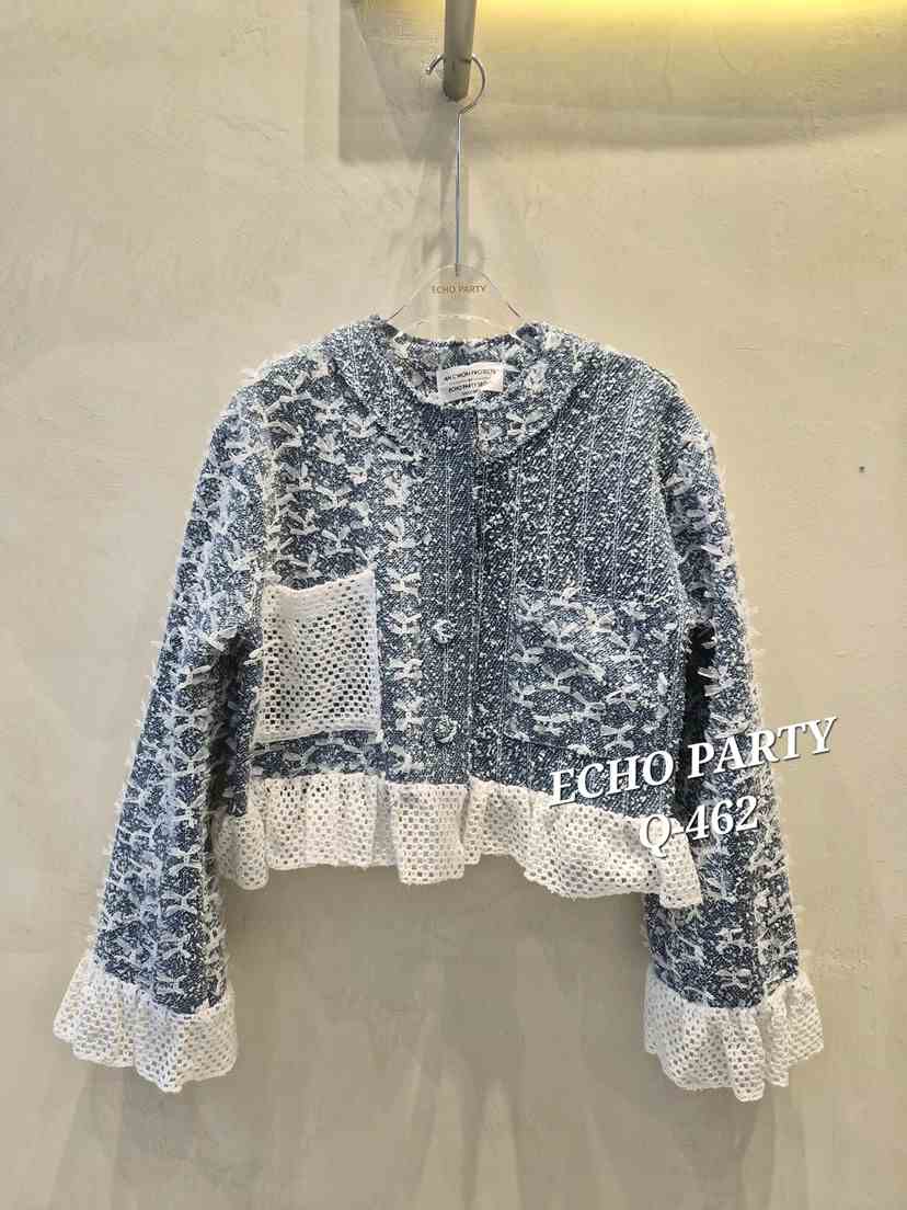 ECHOPARTY韓國直郵女裝新款時尚職業人氣熱賣推薦26春夏夾克ECHOPARTY夾克