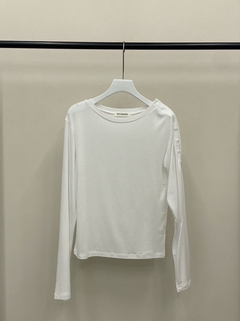 MUCH MORE/JACKPOT韓國代購女裝新品職業真品26春夏長袖T恤MUCH MORE/JACKPOT長袖T恤