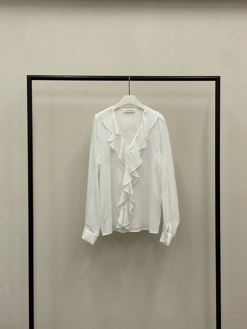 MUCH MORE/JACKPOT東大門實拍女裝新款推薦職業襯衫蕾絲衫MUCH MORE/JACKPOT襯衫/蕾絲衫