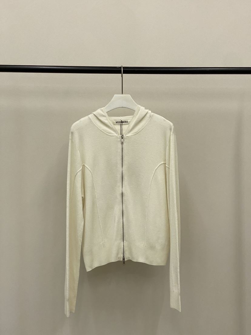 MUCH MORE/JACKPOT東大門實拍女士新品職業衛衣拉鏈連帽MUCH MORE/JACKPOT衛衣