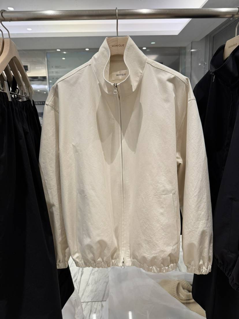 MONIQUE東大門代購女裝新款26春夏職業休閑時尚熱賣夾克高領MONIQUE夾克
