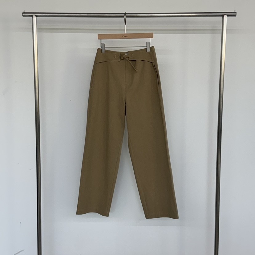 OREE東大門代購女裝新款26春夏熱賣職業真品人氣時尚休閑褲OREE休閑褲