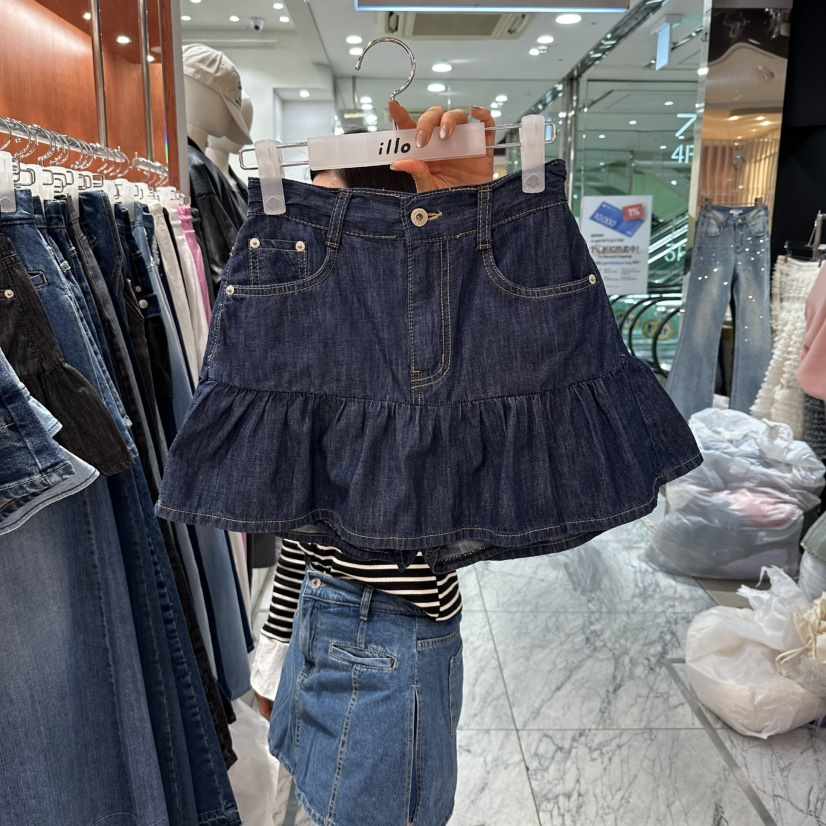 ILLO/MOCI韓國代購女士新款熱賣職業真品休閑時尚26春夏短裙ILLO/MOCI短裙
