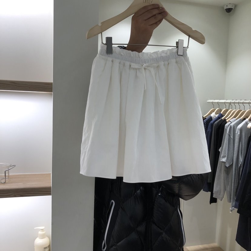 LIFFEY東大門代購女士新款時尚26春夏職業真品短裙荷葉邊LIFFEY短裙