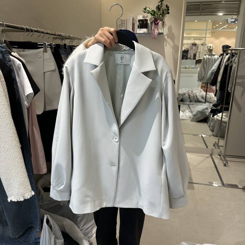 LIVU/MEMO CLASSIC韓國代購女士新品職業休閑推薦人氣夾克LIVU/MEMO CLASSIC夾克