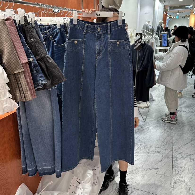 ILLO/MOCI東大門直郵女士新款推薦休閑熱賣人氣真品牛仔褲ILLO/MOCI牛仔褲