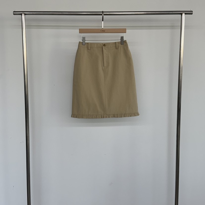 OREE韓國代購女士新品推薦人氣26春夏熱賣真品半身裙中短裙OREE半身裙/中短裙