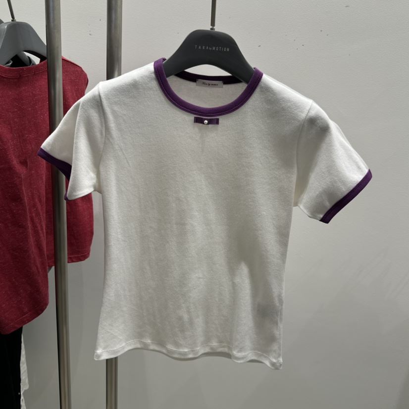 TARABY MOTION韓國代購女士新品職業時尚真品熱賣26春夏T恤TARABY MOTIONT恤