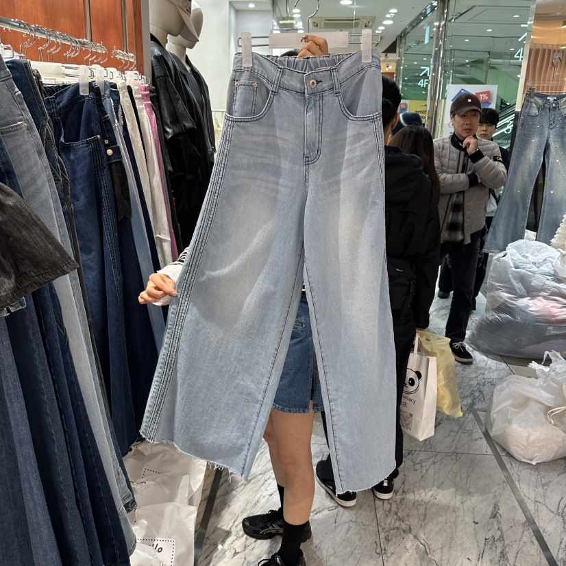 ILLO/MOCI東大門直郵女裝新款職業26春夏推薦真品牛仔褲ILLO/MOCI牛仔褲