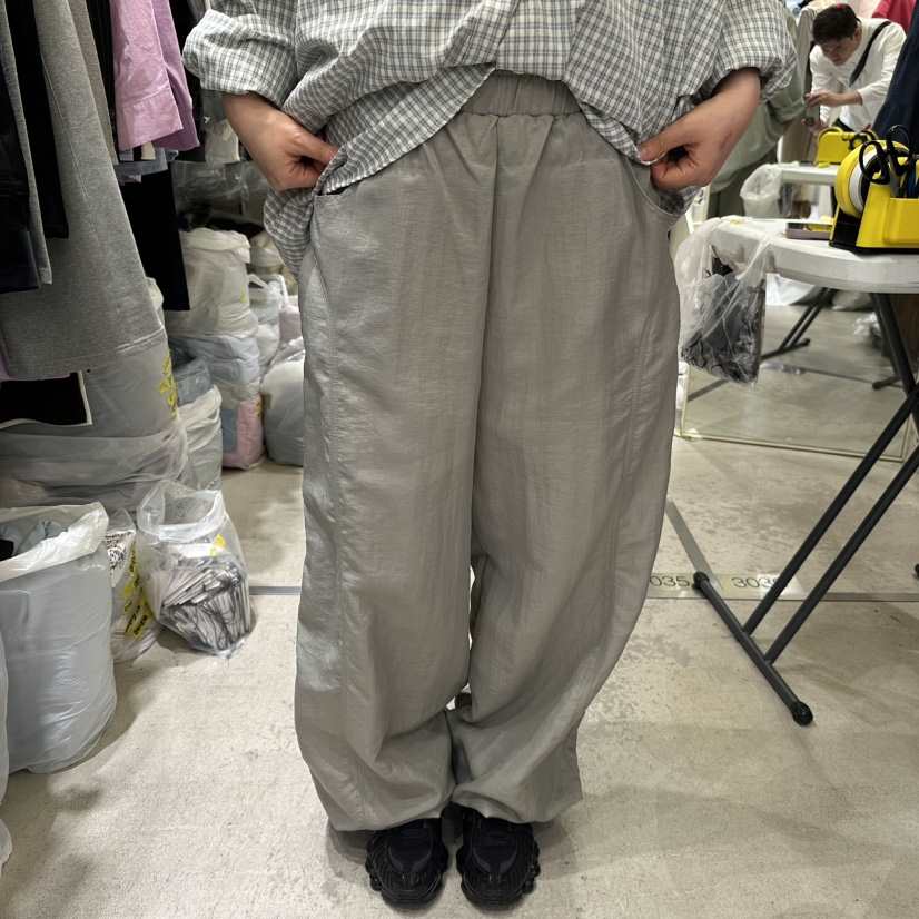 REFLAT韓國直郵女裝新品熱賣26春夏時尚職業人氣休閑褲腰帶REFLAT休閑褲