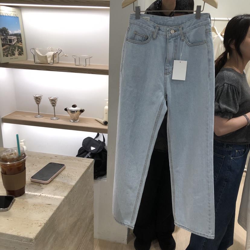 LIFFEY韓國直郵女士新品人氣真品職業推薦26春夏休閑牛仔褲LIFFEY牛仔褲