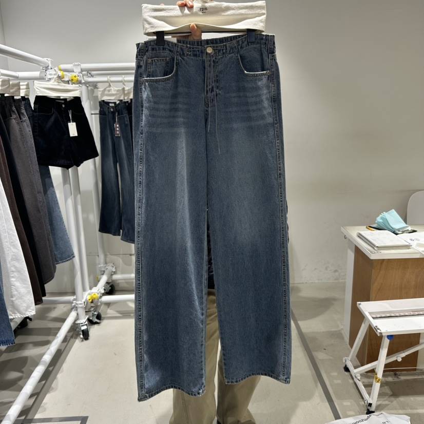 RPM/OVMUTE韓國直郵女裝新品人氣職業推薦熱賣休閑牛仔褲RPM/OVMUTE牛仔褲