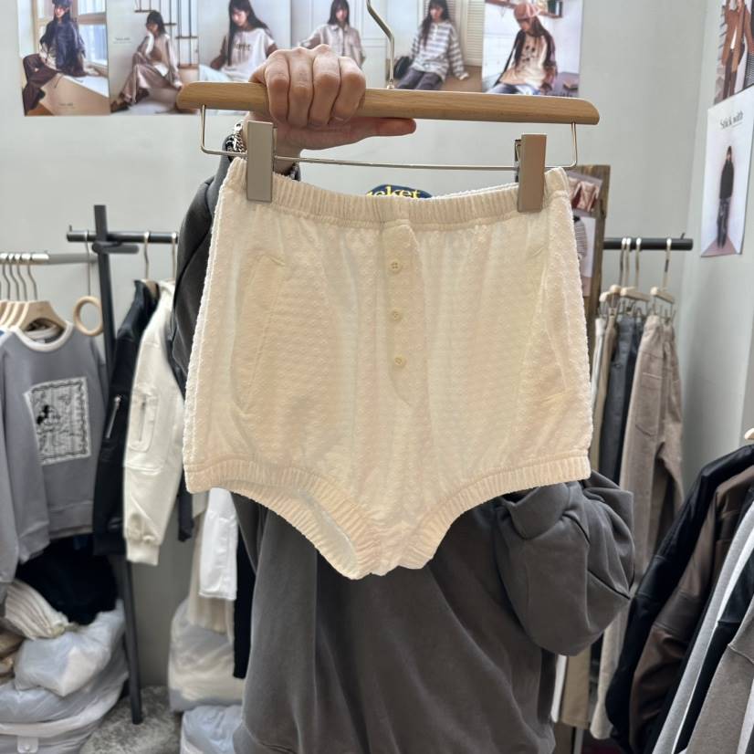 STICK WITH東大門直郵女士新款26春夏真品推薦時尚休閑短褲STICK WITH短褲