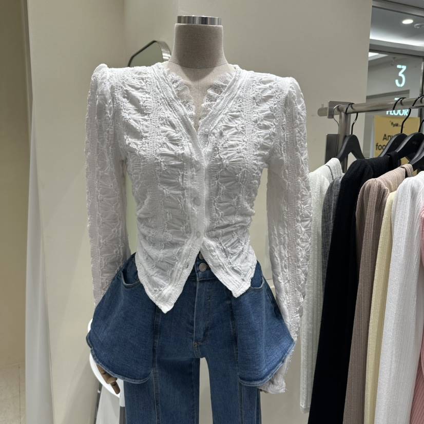 MONOPOLY東大門實拍女士新品真品推薦26春夏熱賣人氣長袖T恤MONO_POLY長袖T恤