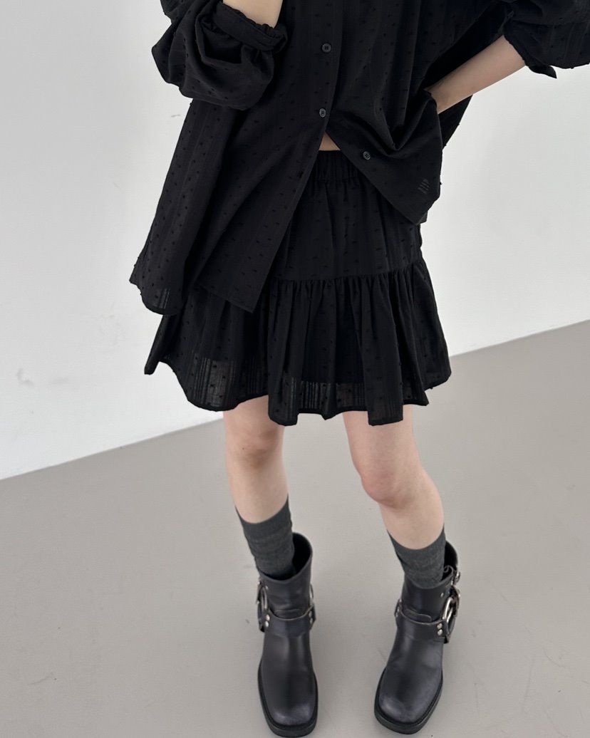 HOWDY韓國直郵女士新品真品26春夏時尚熱賣推薦休閑職業短裙HOWDY短裙