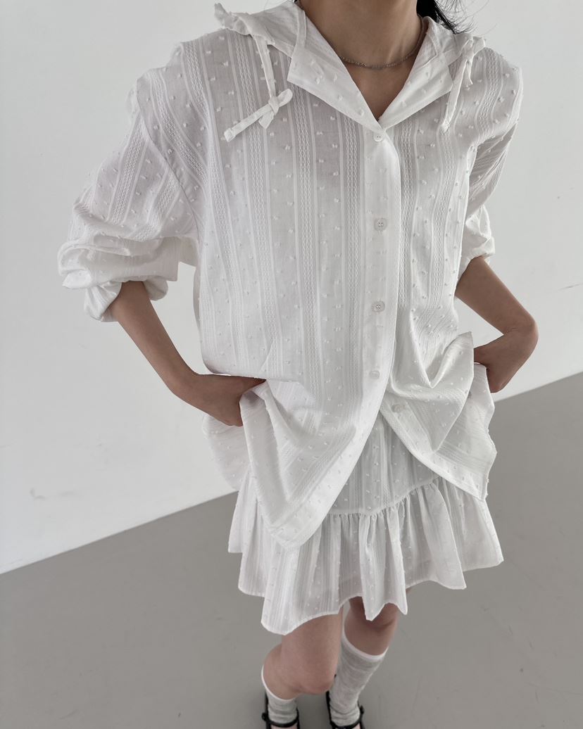 HOWDY東大門實拍女士新品真品推薦時尚人氣休閑襯衫蕾絲衫HOWDY襯衫/蕾絲衫