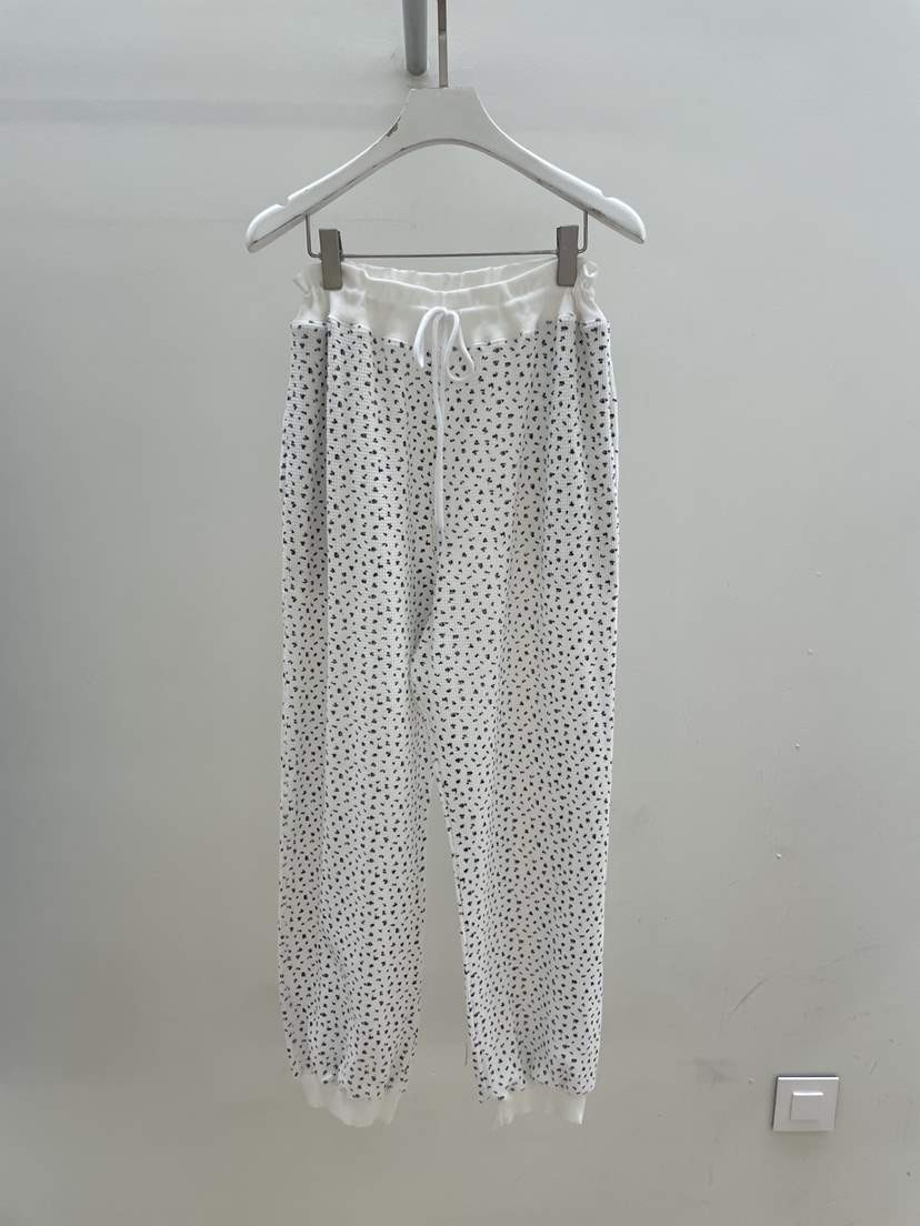 PEBBLE東大門實拍女士新款休閑時尚人氣休閑褲華夫格格紋PEBBLE休閑褲