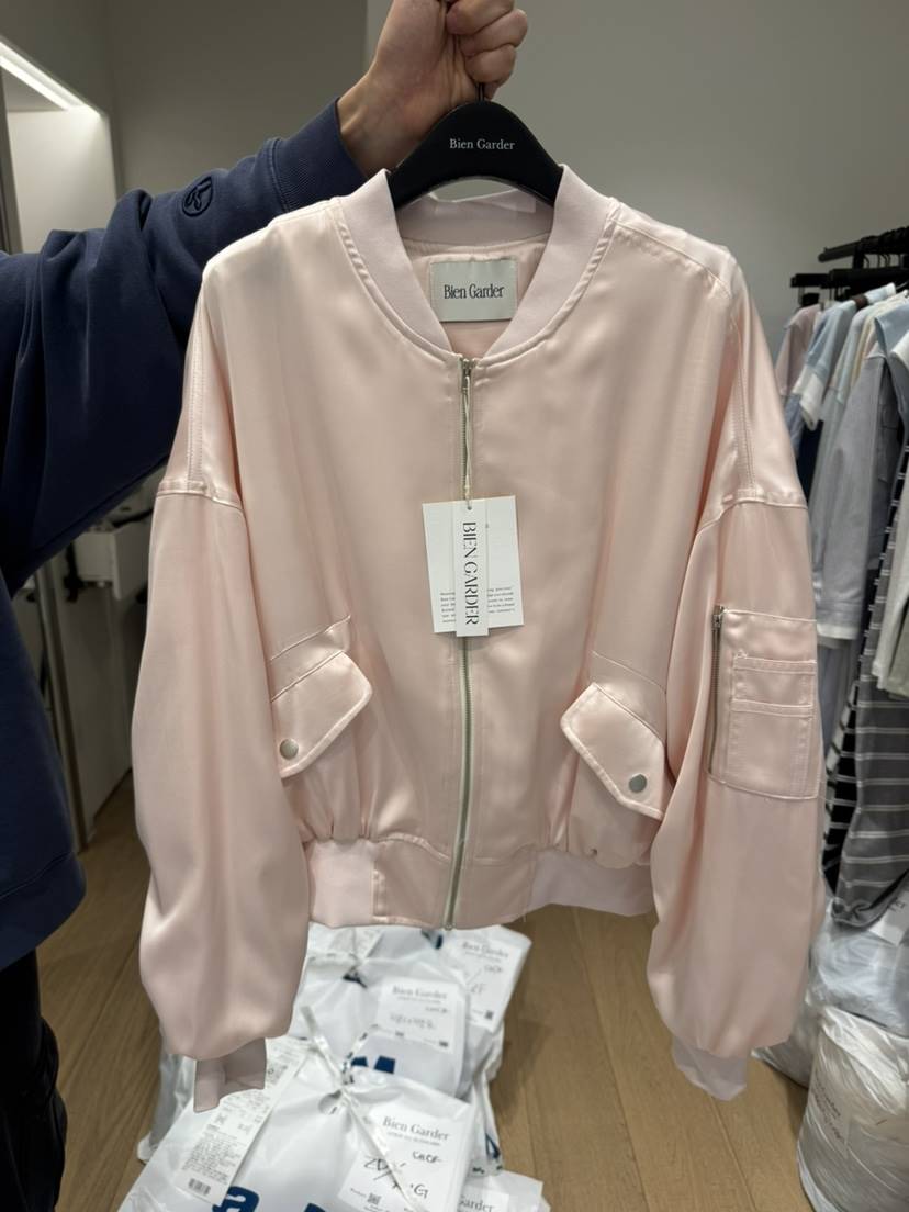 BIEN GARDER韓國直郵女士新款推薦真品時尚職業夾克緞面BIEN GARDER夾克