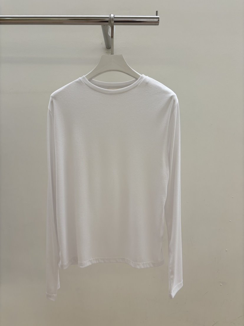 PEBBLE東大門實拍女裝新款真品熱賣26春夏人氣長袖T恤透明PEBBLE長袖T恤