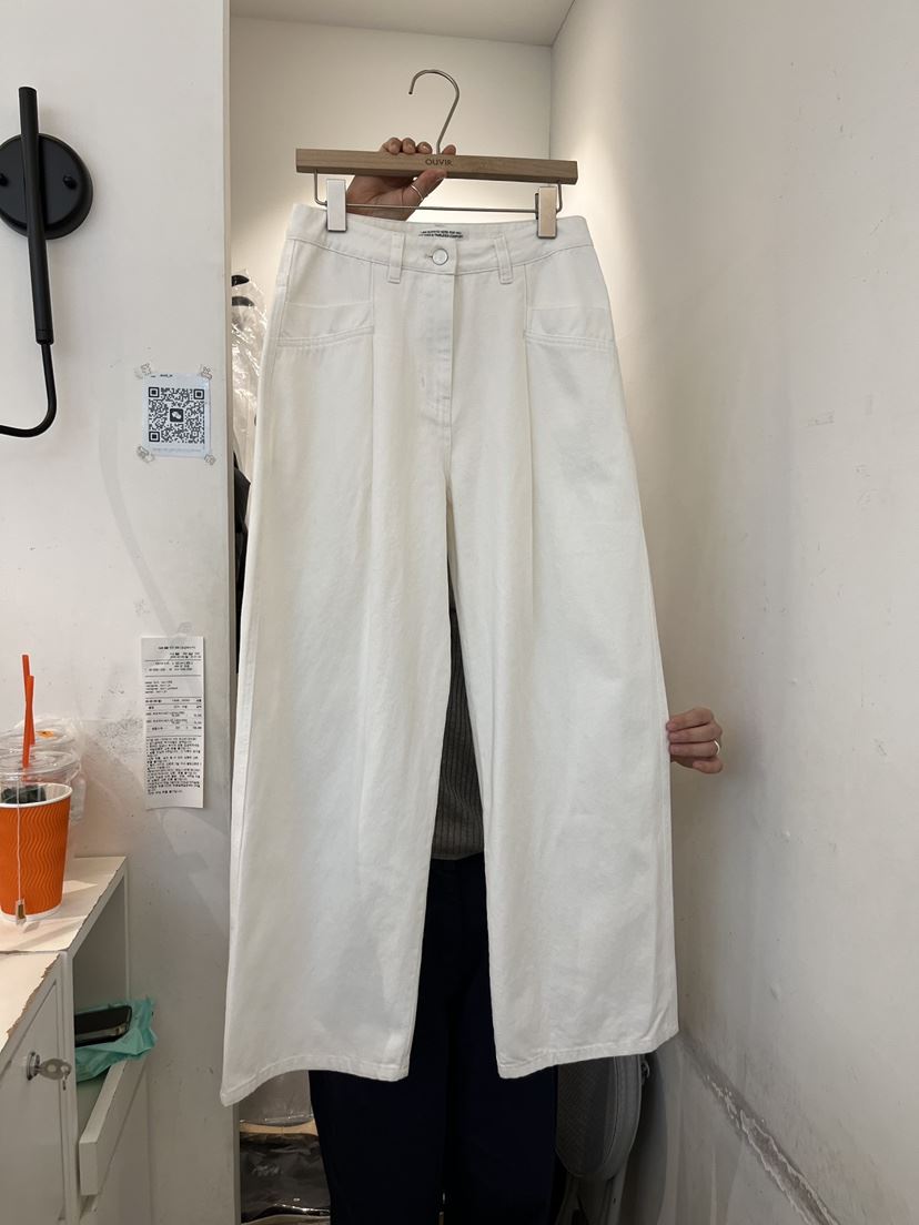 OUVIR東大門代購女士新品職業休閑時尚推薦熱賣牛仔褲口袋O.V.R/OUVIR牛仔褲