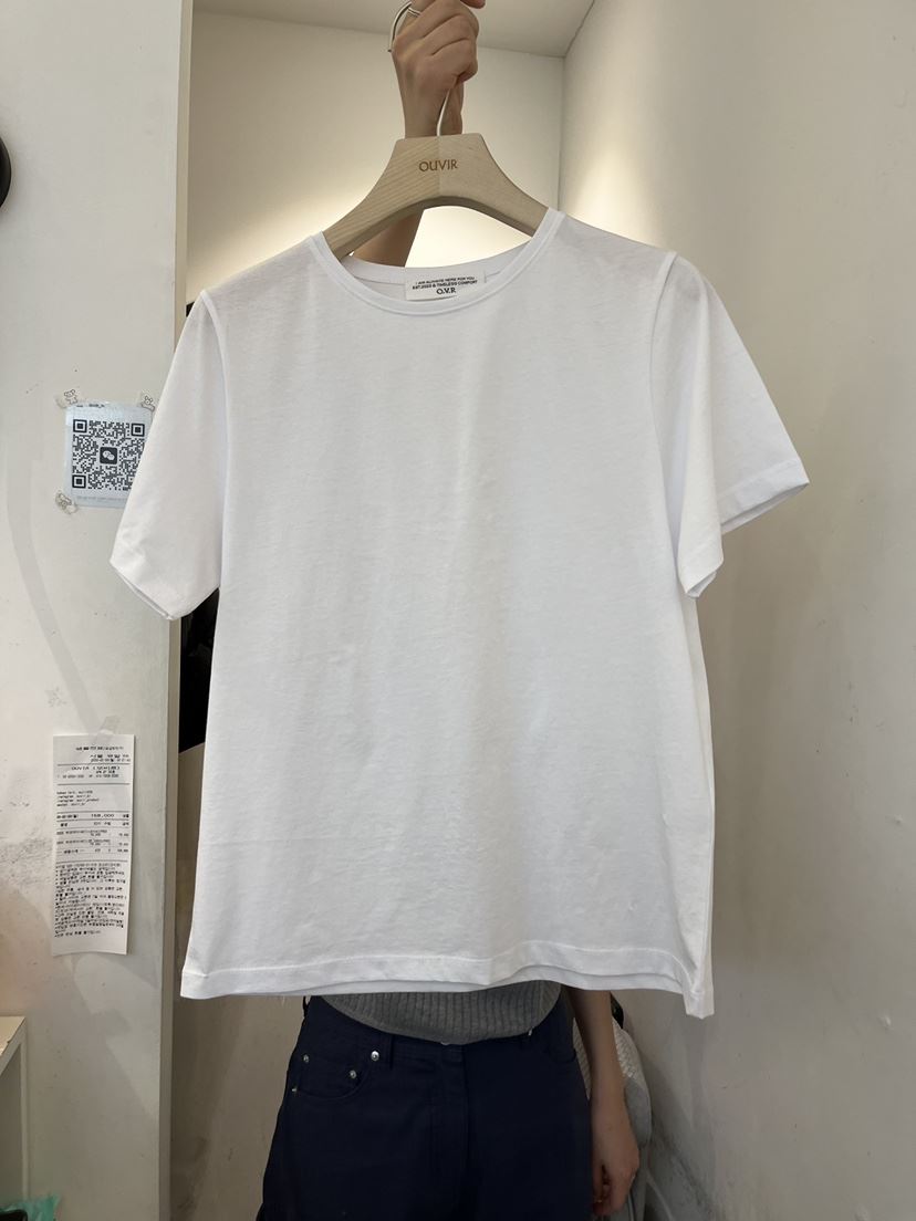 OUVIR東大門直郵女裝新品休閑人氣真品時尚職業26春夏T恤O.V.R/OUVIRT恤