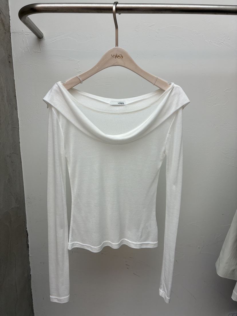 Verbena韓國代購女裝新品休閑人氣26春夏推薦時尚長袖T恤Verbena長袖T恤