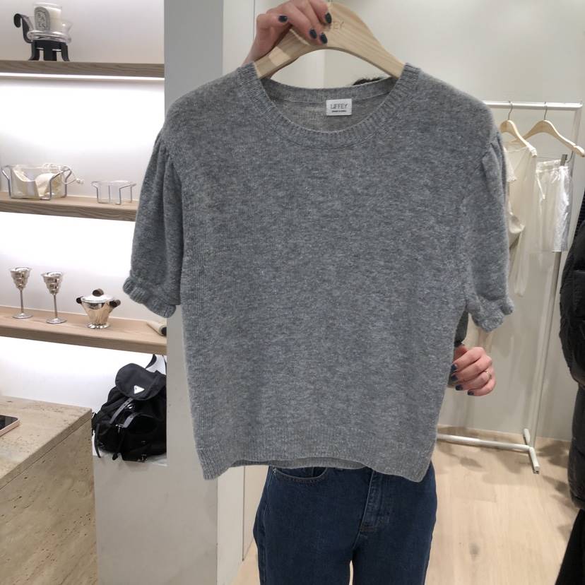 LIFFEY東大門實拍女裝新品26春夏職業熱賣推薦針織衫絲綢LIFFEY針織衫