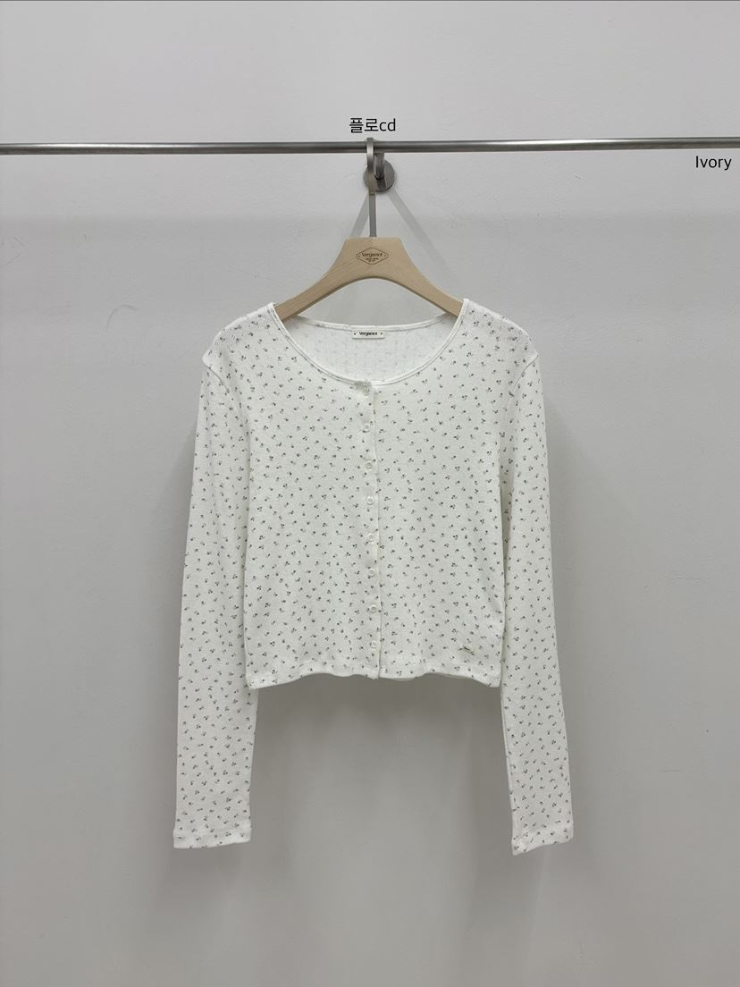 VERGAMOT韓國直郵女裝新品職業熱賣時尚休閑26春季長袖T恤VERGAMOT長袖T恤