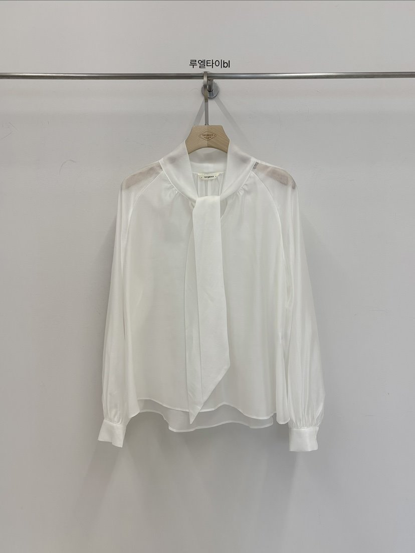 VERGAMOT韓國直郵女裝新品職業熱賣休閑26春季襯衫蕾絲衫VERGAMOT襯衫/蕾絲衫