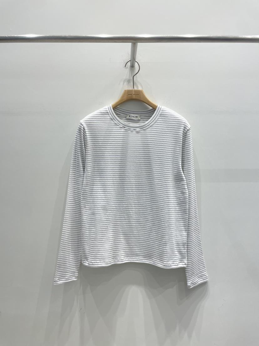 KINOA東大門代購女士新款休閑26春季時尚人氣熱賣長袖T恤KINOA長袖T恤