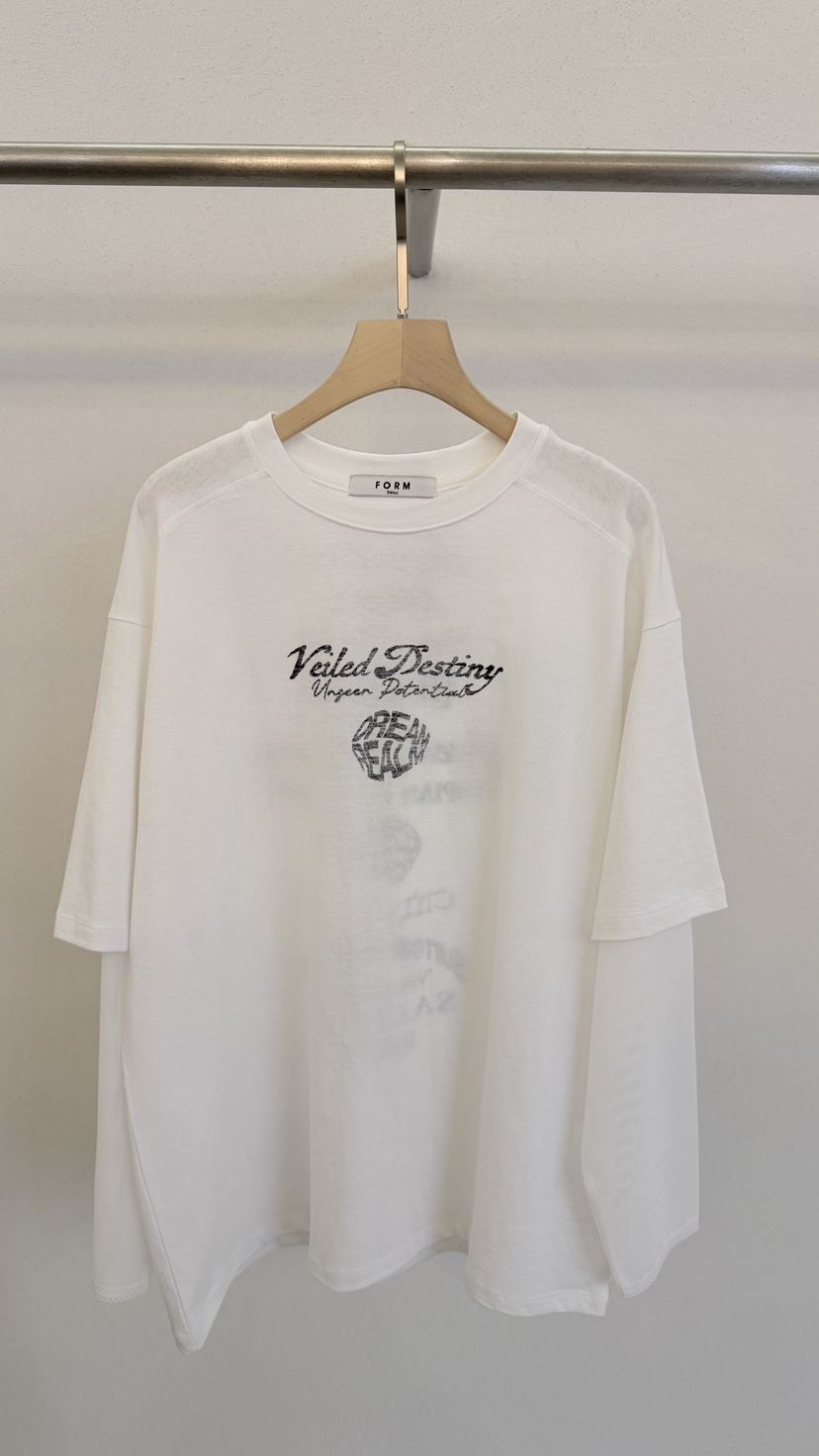 FORM韓國直郵女士新品熱賣職業時尚推薦休閑26春季長袖T恤FORM長袖T恤