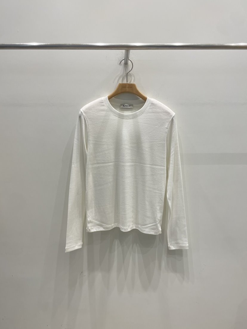 KINOA韓國代購女裝新品26春季職業人氣推薦時尚休閑長袖T恤KINOA長袖T恤