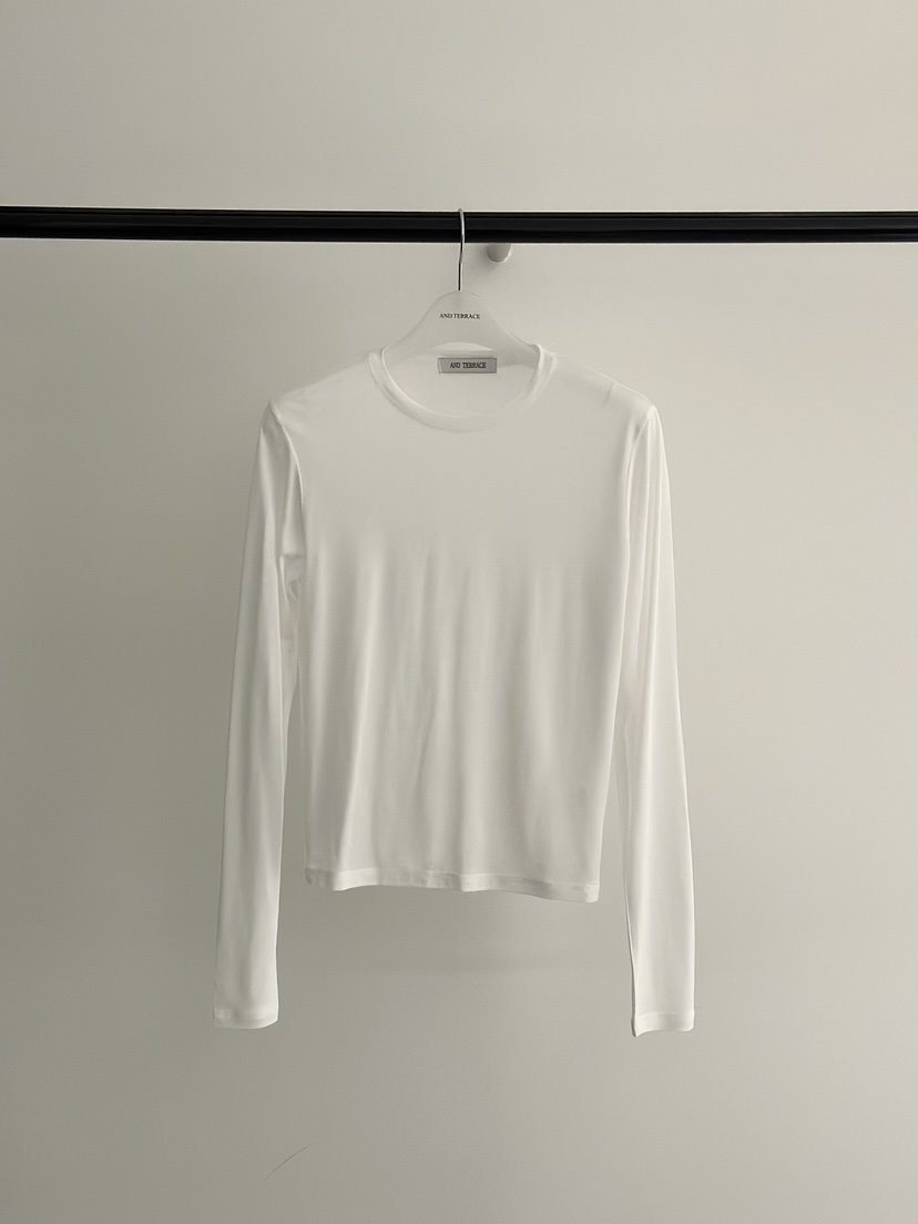 ANDTERRACE韓國直郵女士新款26春季人氣推薦時尚熱賣長袖T恤ANDTERRACE長袖T恤