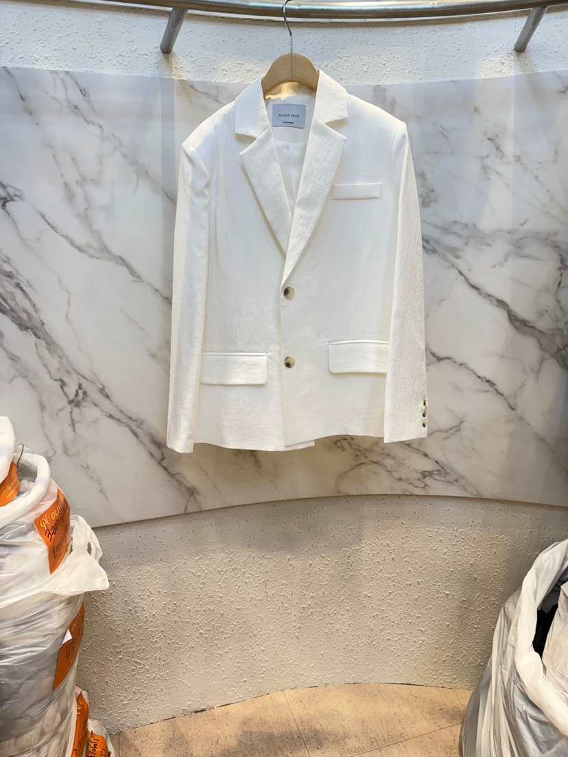 OLIVE TrEE東大門代購女裝新品休閑職業26春季人氣夾克天絲OLIVE TrEE夾克