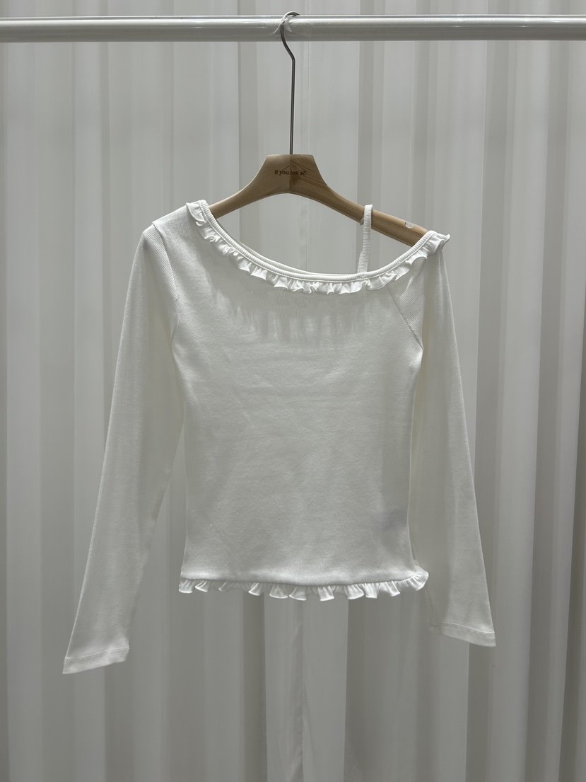 IF YOU SAY SO/PLUM-Q韓國代購女士新品時尚長袖T恤IF YOU SAY SO/PLUM-Q長袖T恤