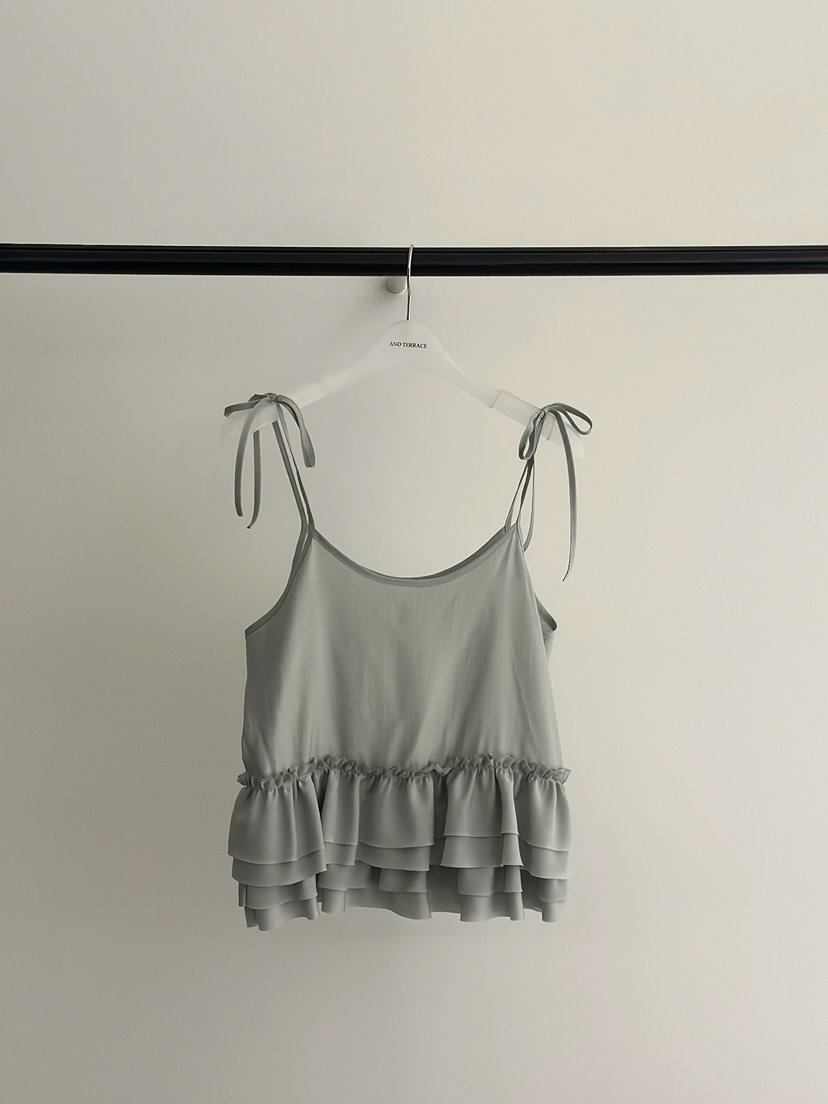 ANDTERRACE韓國代購女士新品休閑時尚職業26春季吊帶背心ANDTERRACE吊帶/背心