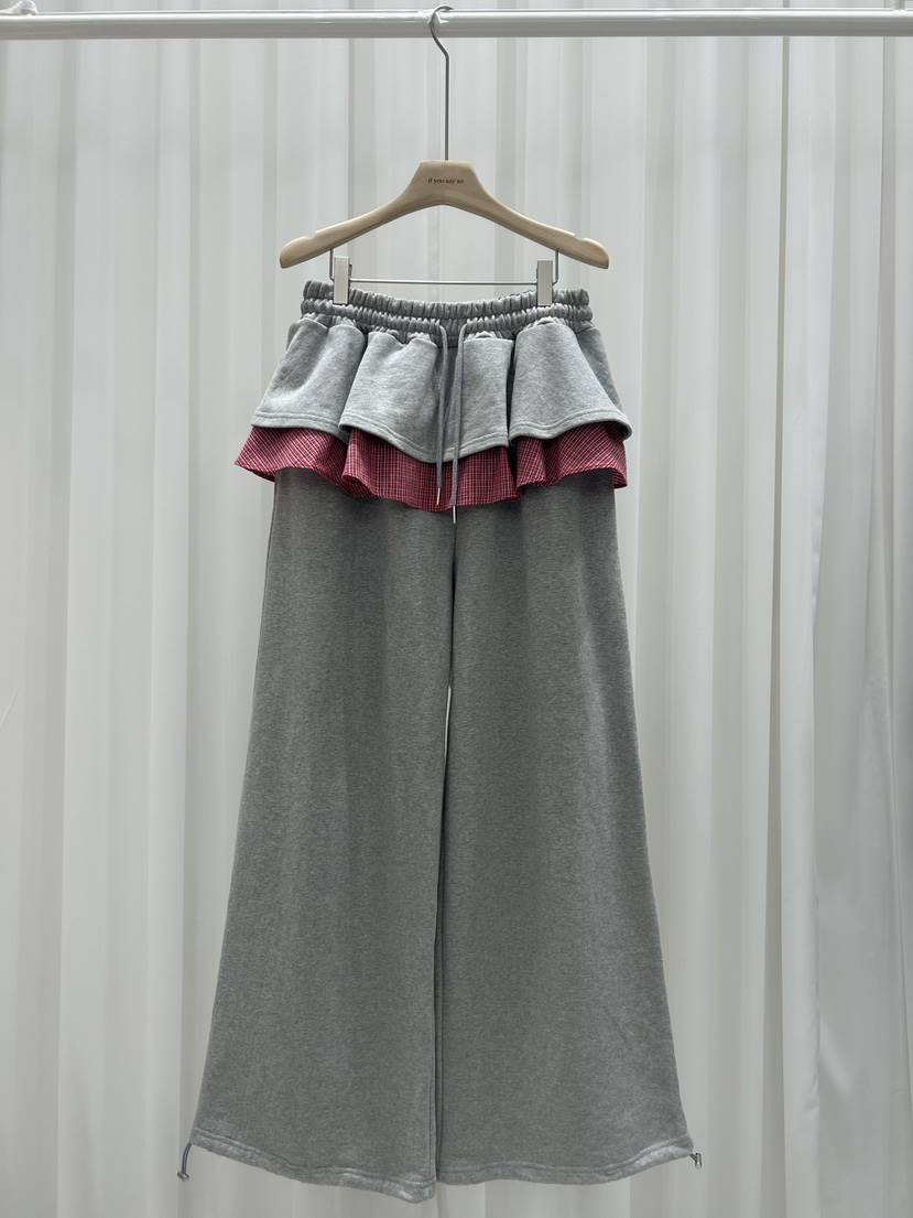 IF YOU SAY SO/PLUM-Q東大門實拍女士新品推薦裙褲格子IF YOU SAY SO/PLUM-Q裙褲