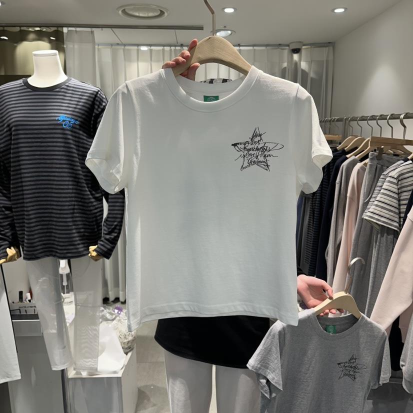 THE LOT東大門實拍女裝新品時尚熱賣休閑職業26春季T恤修身THE LOT/	LOTT恤