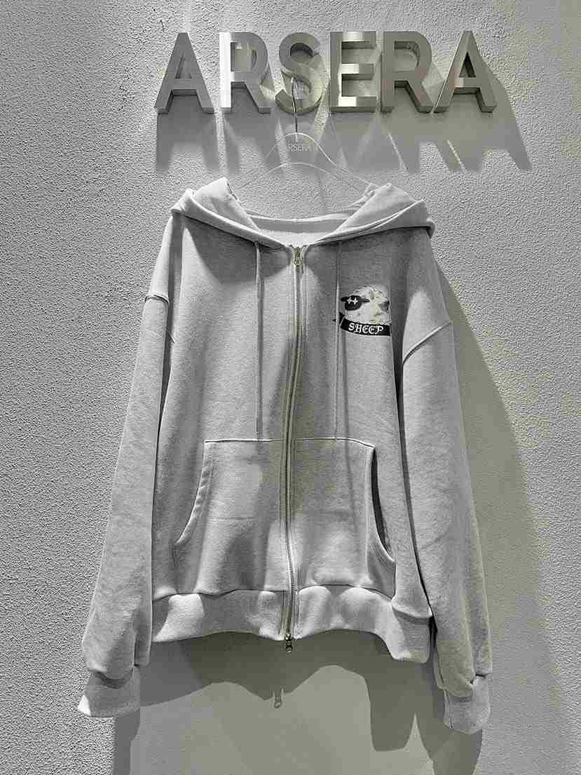 ARSERA韓國代購女士新品熱賣26春季推薦休閑夾克連帽拉鏈衫ARSERA夾克
