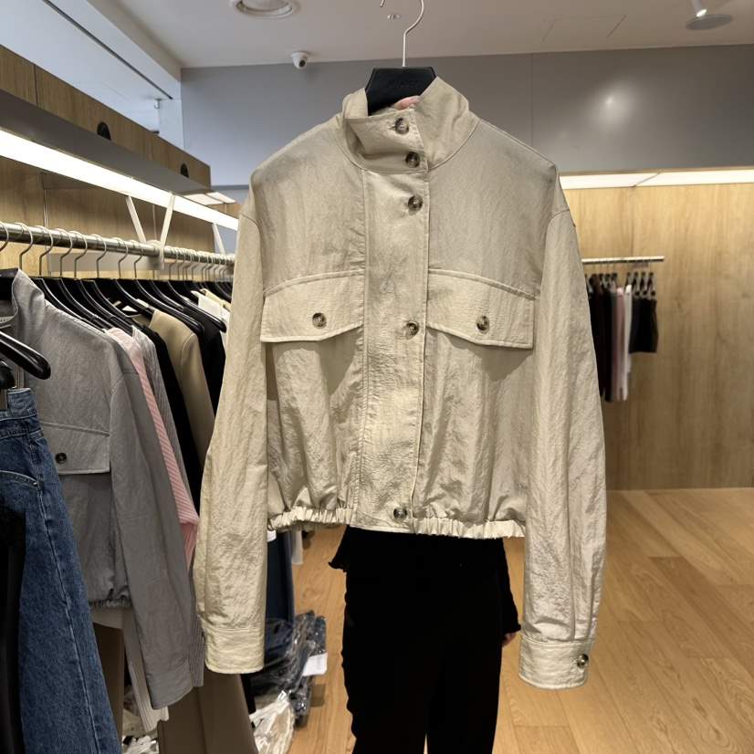 LEFANCY東大門代購女裝新款熱賣26春夏時尚職業真品夾克口袋LEFANCY夾克