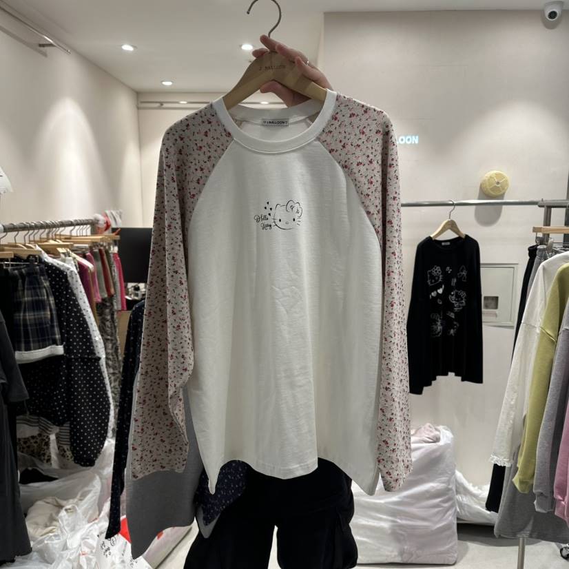 J.BALLOON東大門實拍女士新品推薦26春夏休閑真品長袖T恤J.BALLOON長袖T恤