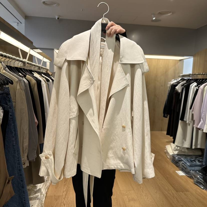 LEFANCY韓國直郵女裝新款時尚人氣推薦職業熱賣夾克含腰帶LEFANCY夾克