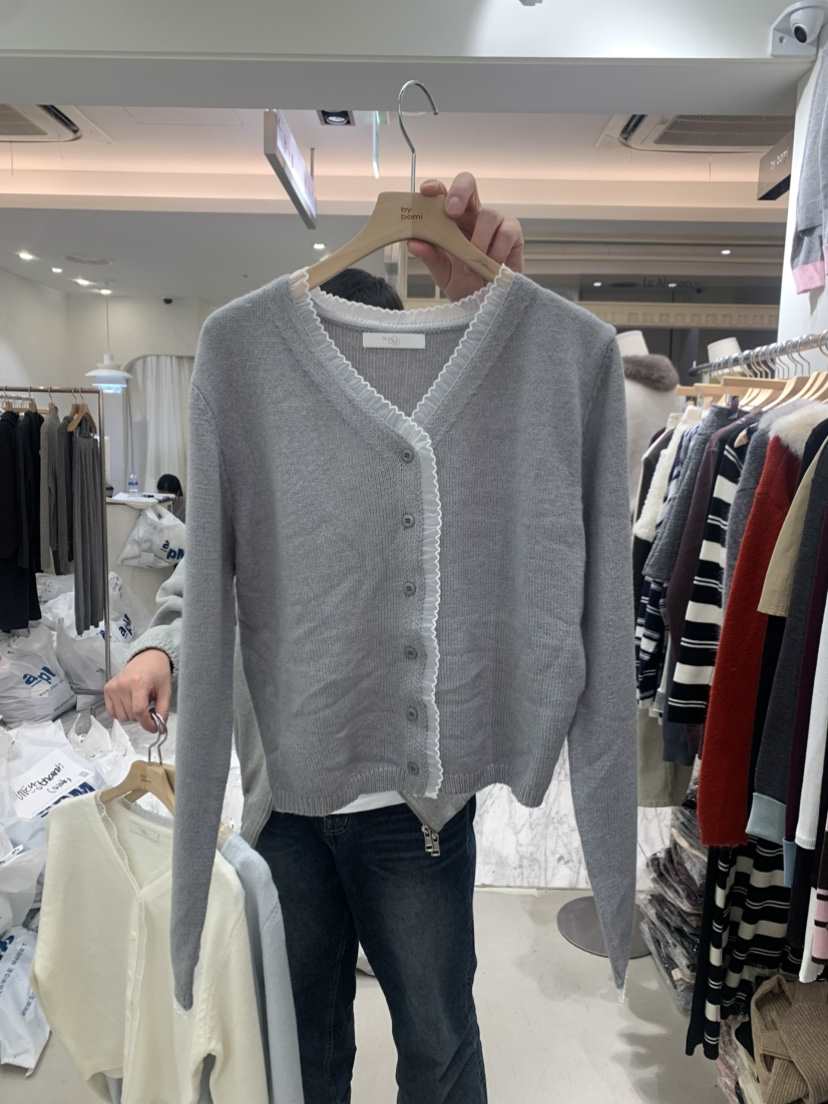 BY BOMI韓國直郵女裝新款職業推薦26春夏休閑時尚針織衫BY BOMI針織衫