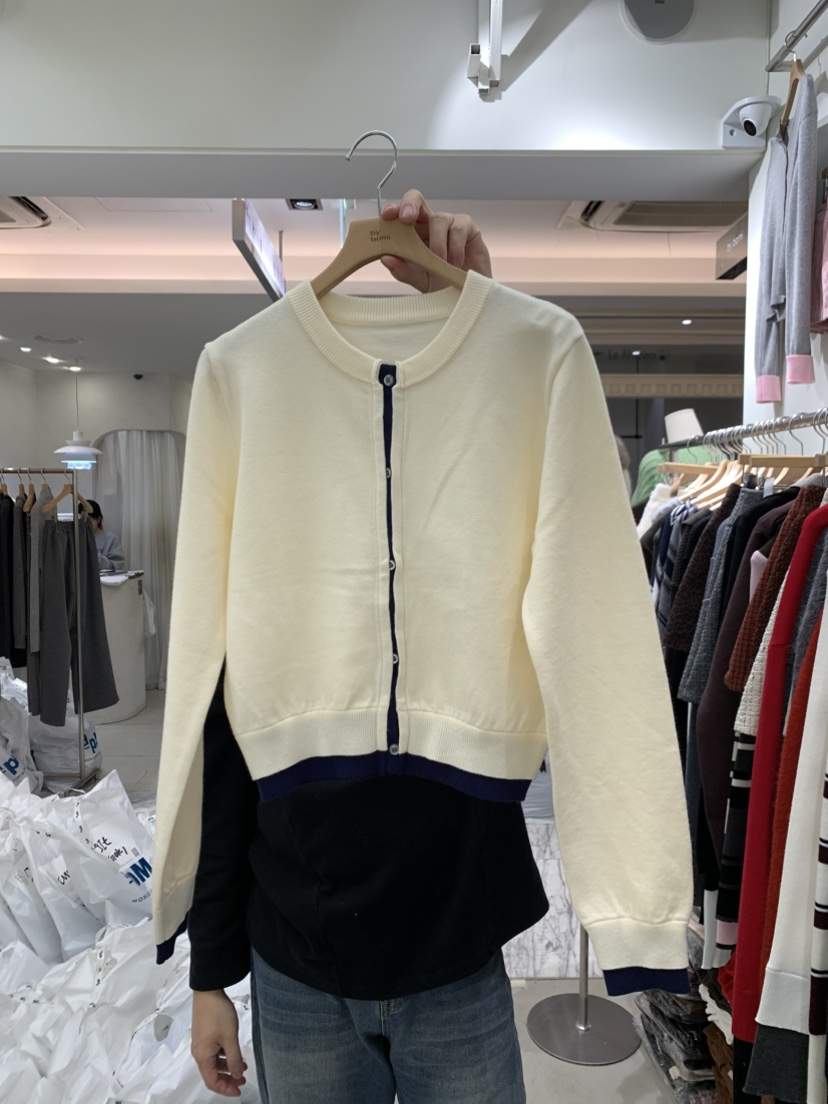 BY BOMI東大門實拍女裝新品熱賣人氣26春夏真品針織衫開衫BY BOMI針織衫