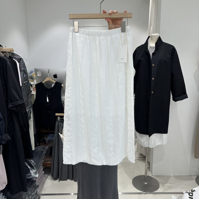 IRVINE韓國直郵女裝新款休閑26春夏職業熱賣推薦長裙蕾絲IRVINE長裙