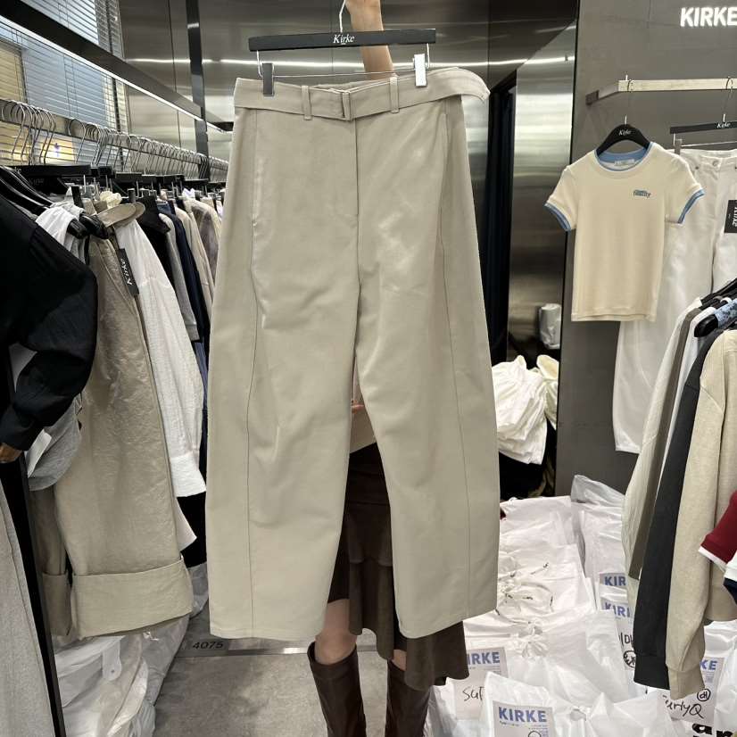 KIRKE東大門實拍女裝新款推薦真品休閑26春夏熱賣時尚休閑褲KIRKE休閑褲