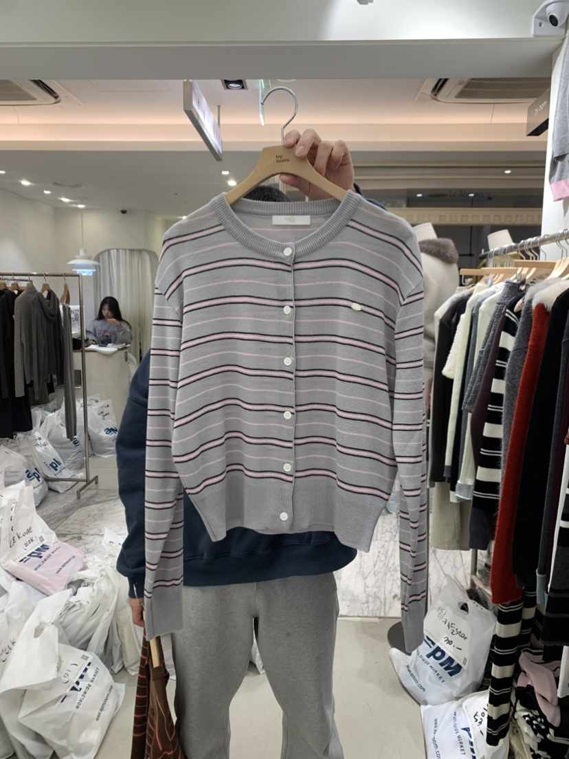 BY BOMI韓國直郵女士新款真品推薦熱賣針織衫奶油色羊毛衫BY BOMI針織衫