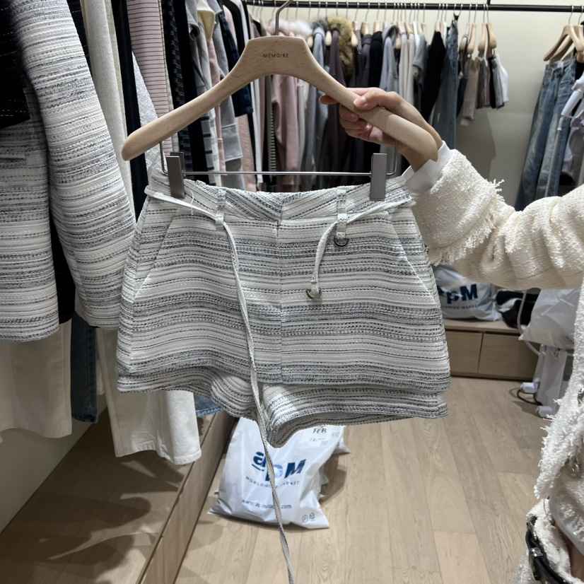 MEMOIRE東大門實拍女士新品熱賣推薦職業26春夏裙褲含腰繩MEMOIRE裙褲