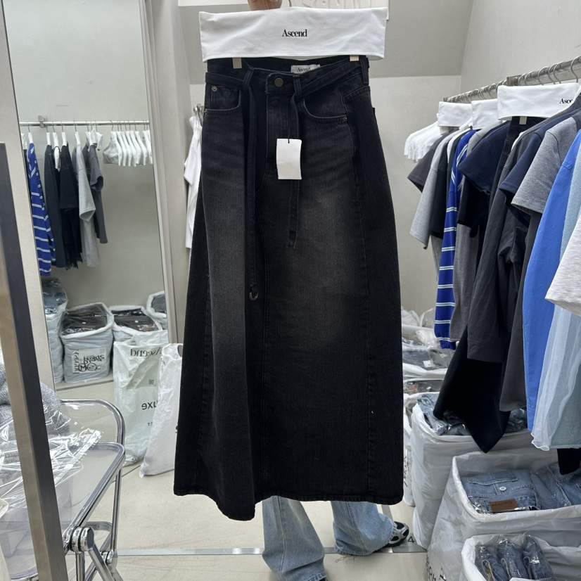 ASCEND東大門代購女裝新款人氣熱賣職業真品26春夏休閑長裙ASCEND長裙