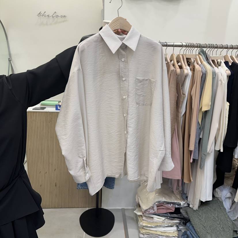 THE LOW東大門直郵女士新款時尚推薦真品熱賣襯衫蕾絲衫THE LOW襯衫/蕾絲衫